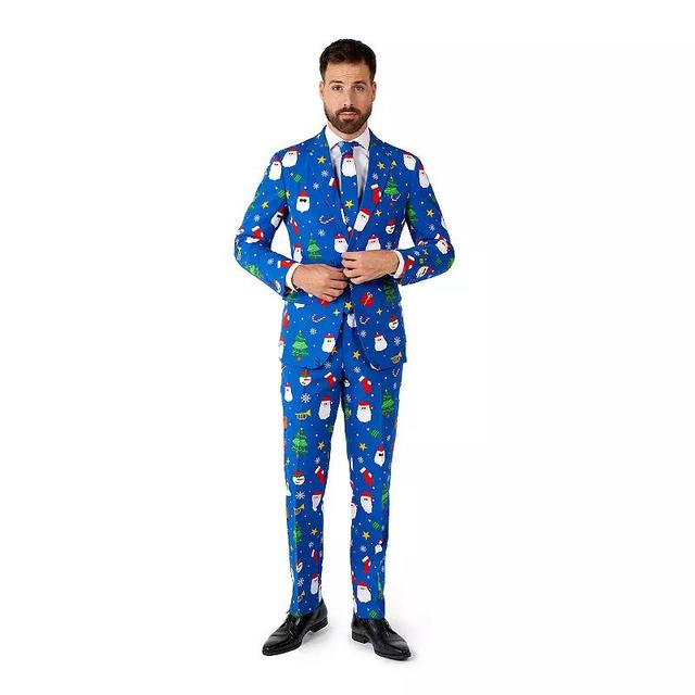 Mens OppoSuits OppoSuits Mens Holiday Festivity Red Suit Product Image