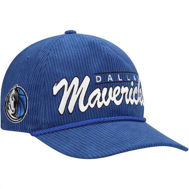 Mens 47 Dallas Mavericks Double Header Sidepatch Cord Hitch Adjustable Hat Product Image