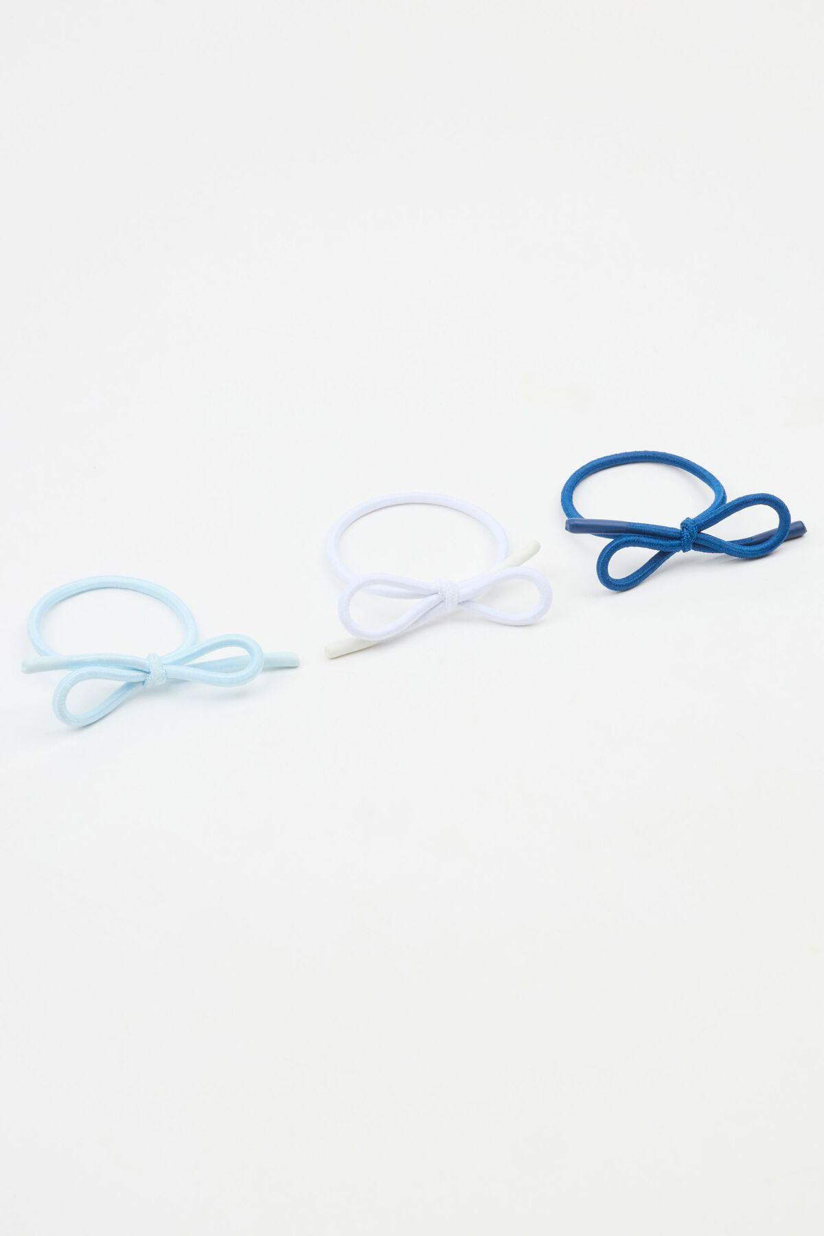 Pack of 6 Bow Hair Elastics Product Image