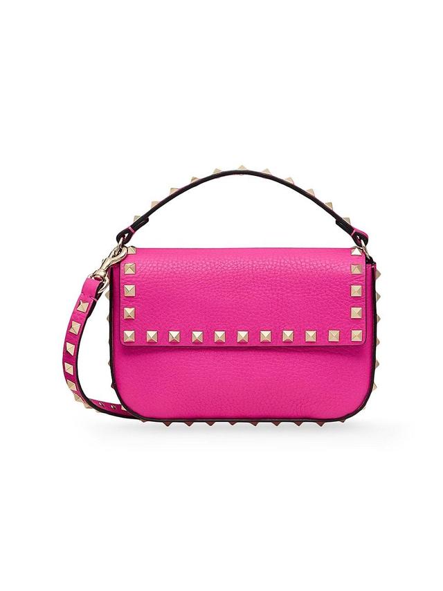 Womens Rockstud Grainy Calfskin Pouch Product Image