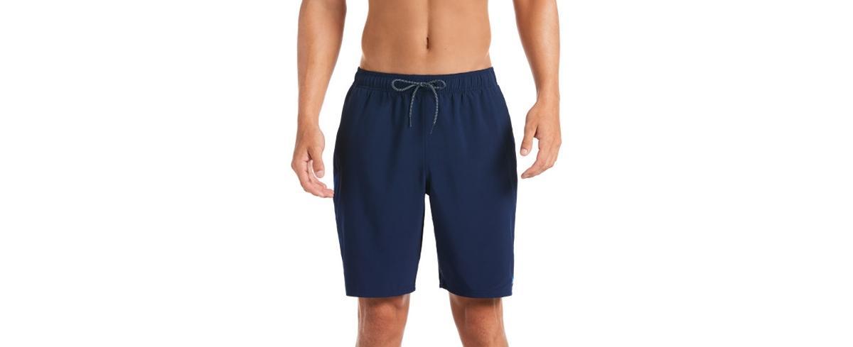 Nike Mens Contend Water-Repellent Colorblocked 9 Swim Trunks Product Image