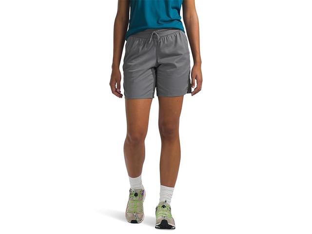 The North Face Aphrodite Motion Bermuda Shorts (Smoked Pearl) Women's Shorts Product Image