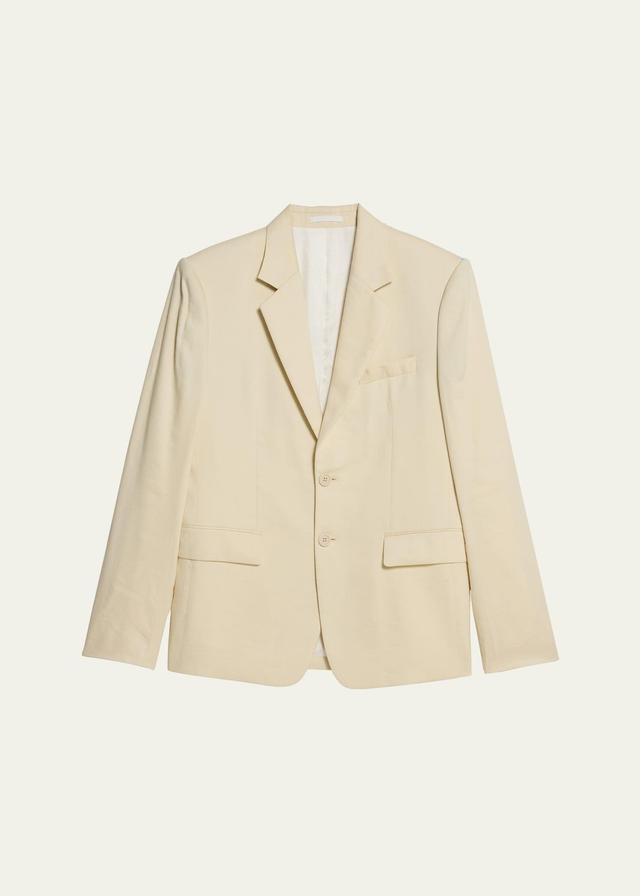 Mens Classic Linen-Blend Blazer Product Image