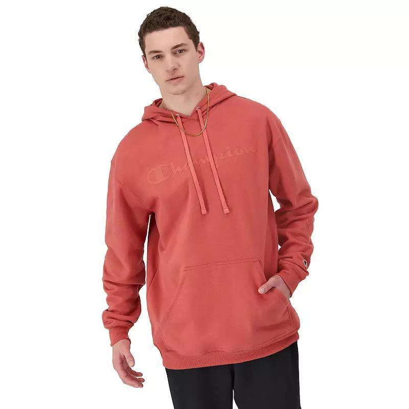 Mens Champion Powerblend Graphic Hoodie Product Image