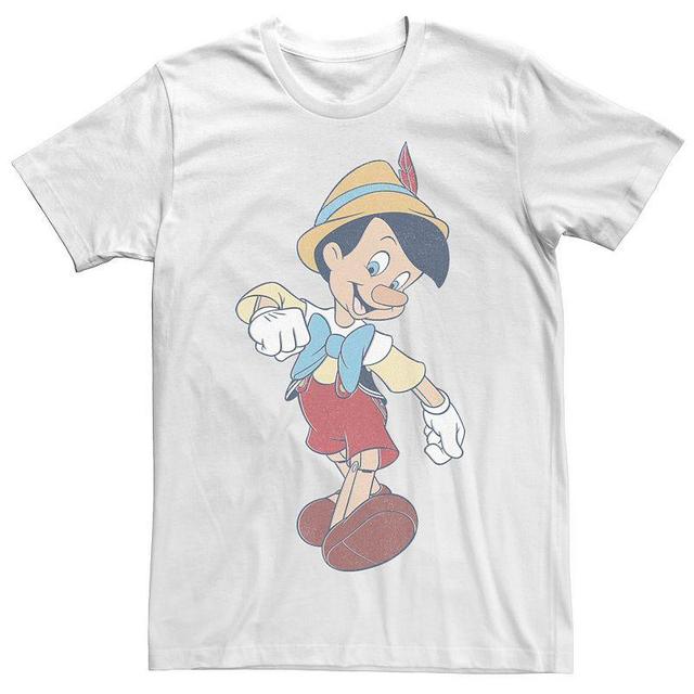 Big & Tall Disney Pinocchio Vintage Portrait Tee, Mens Product Image