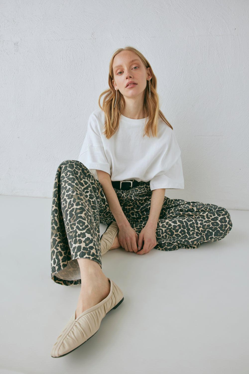 Zia Denim Jeans Leopard Product Image