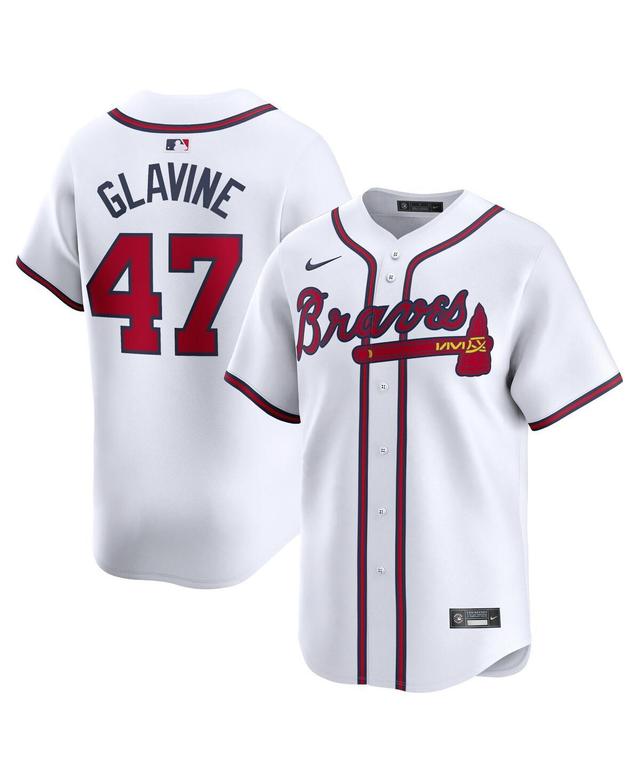 Mens Nike Tom Glavine White Atlanta Braves Home limited Player Jersey - White Product Image