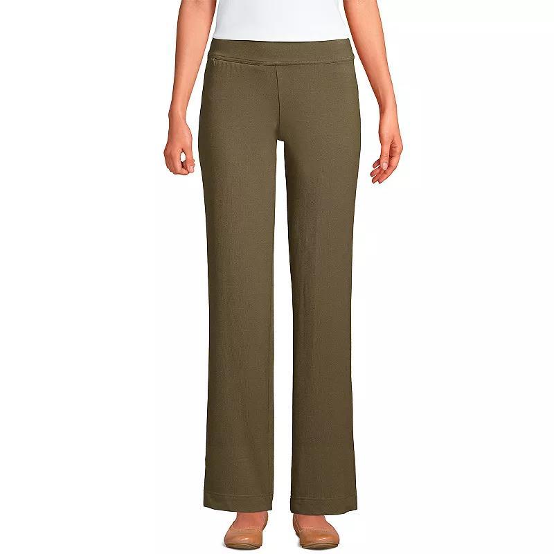 Wool Wide-leg Trousers In Multi Product Image