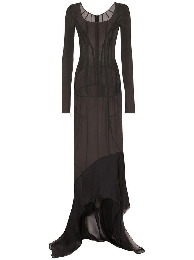 Asymmetrisches Kleid In Black Product Image