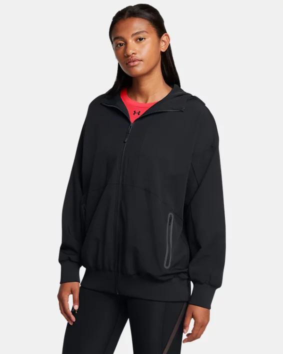 Women's UA Unstoppable Oversized Hooded Jacket Product Image