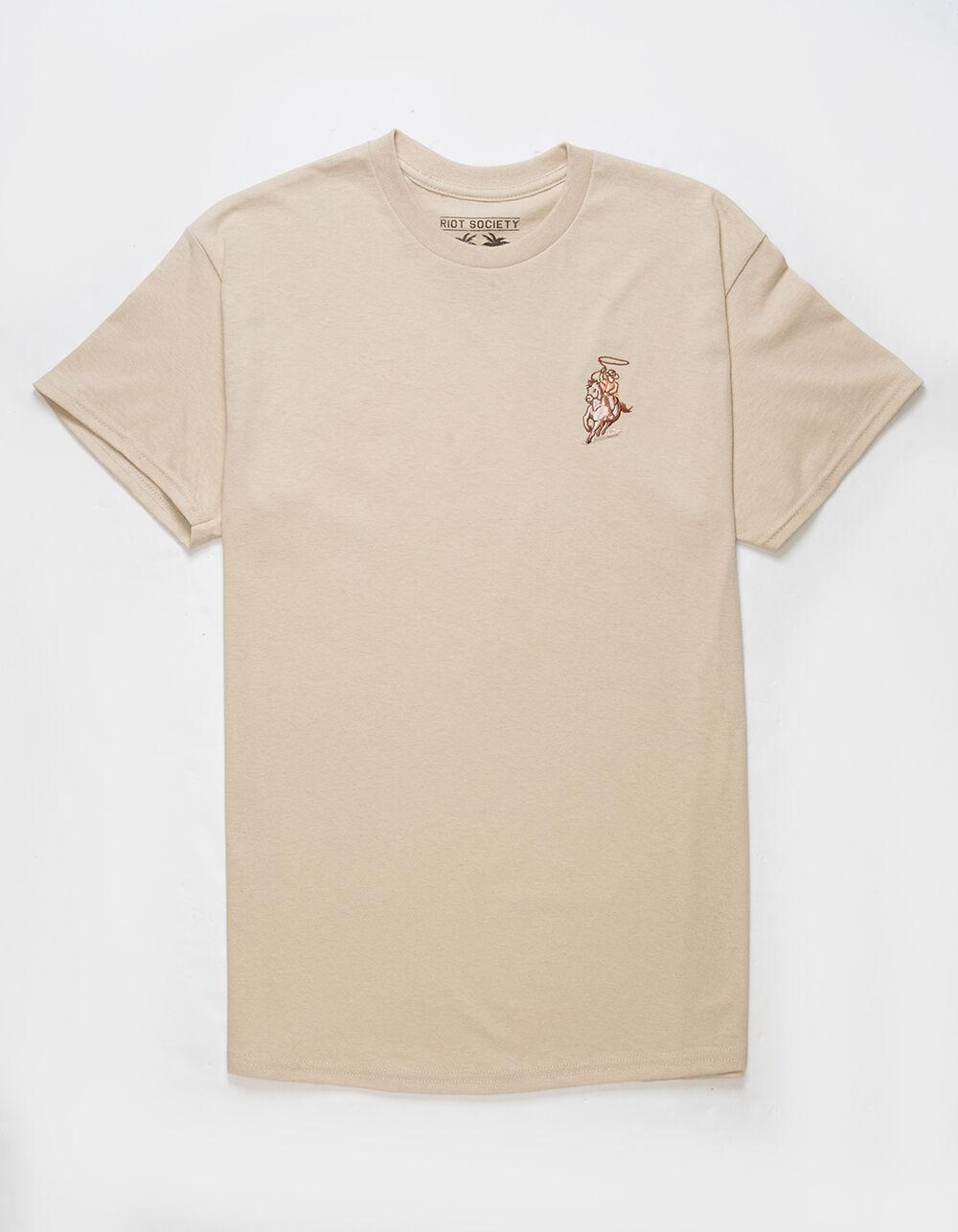 RIOT SOCIETY Cowboy Lasso Embroidered Mens Tee Product Image