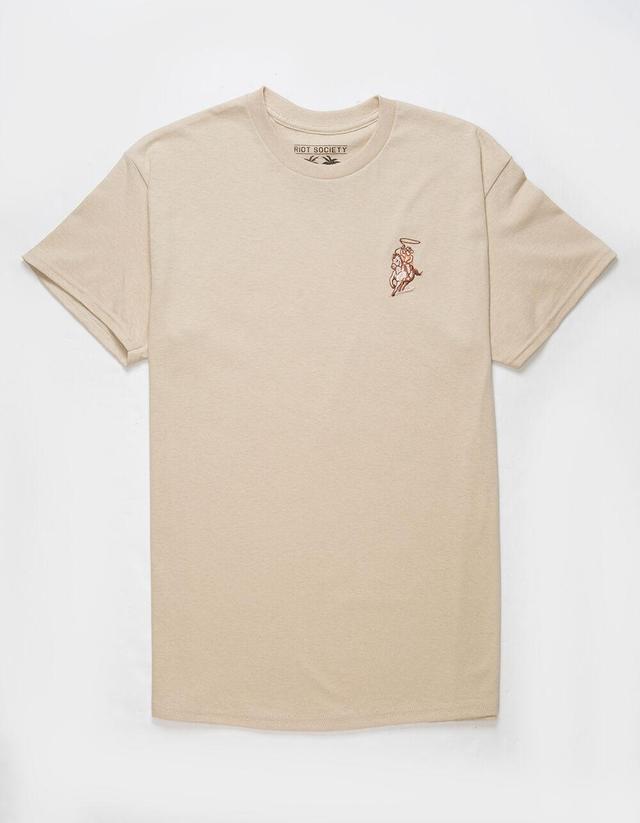 RIOT SOCIETY Cowboy Lasso Embroidered Mens Tee Product Image