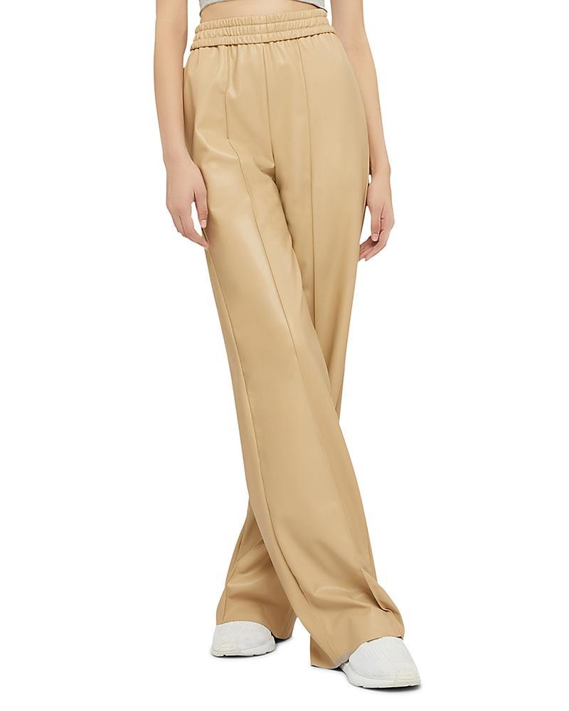 Wolford Faux Leather Wide Leg Pants Product Image