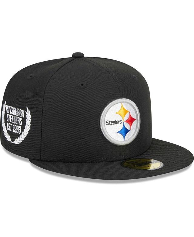 Mens New Era Pittsburgh Steelers Camo Undervisor 59FIFTY Fitted Hat Product Image