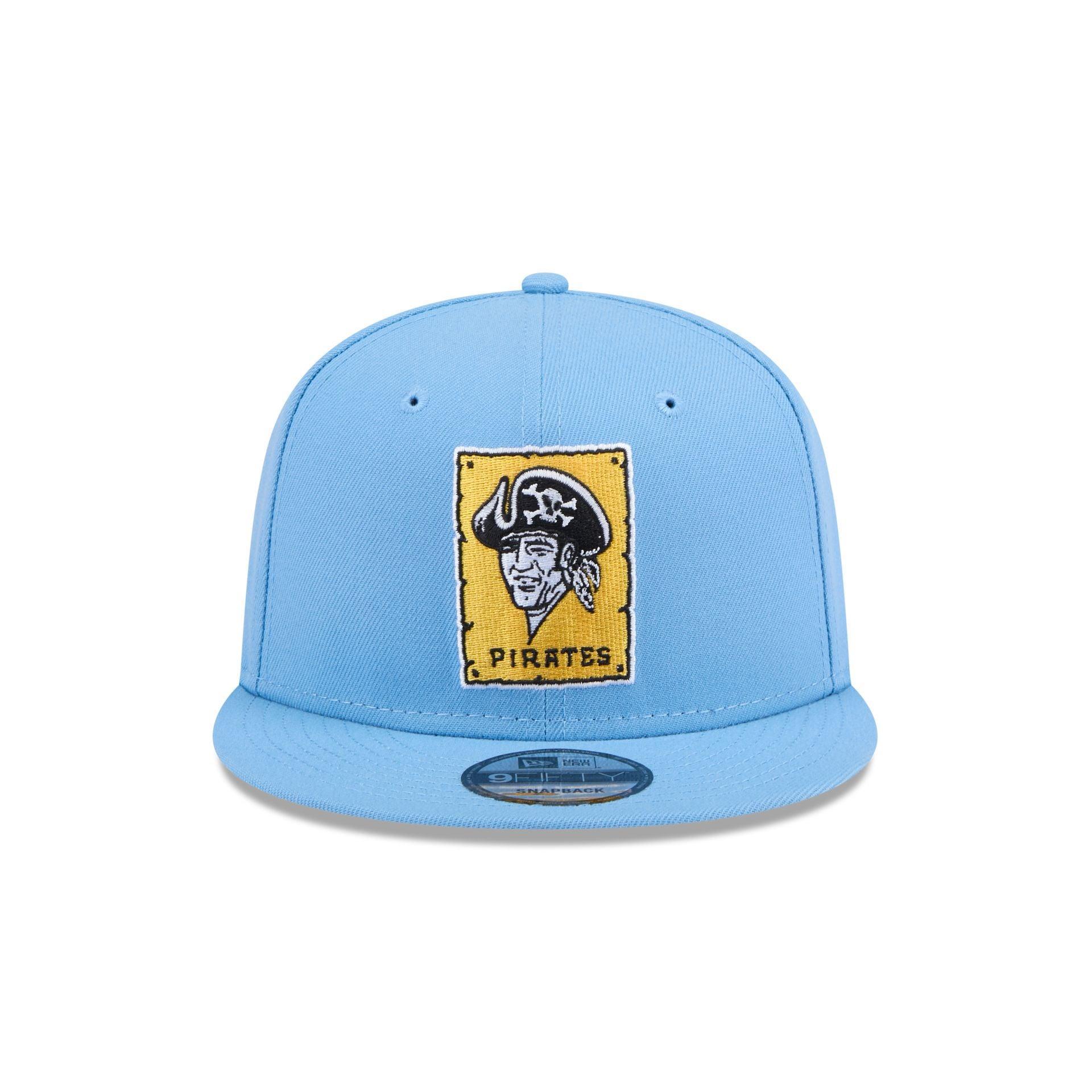 Pittsburgh Pirates Sky Blue 9FIFTY Snapback Hat Male Product Image