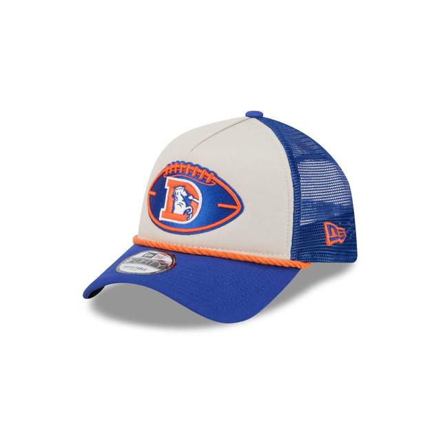 Denver Broncos 2024 Historic Sideline 9FORTY A-Frame Snapback Hat Male Product Image