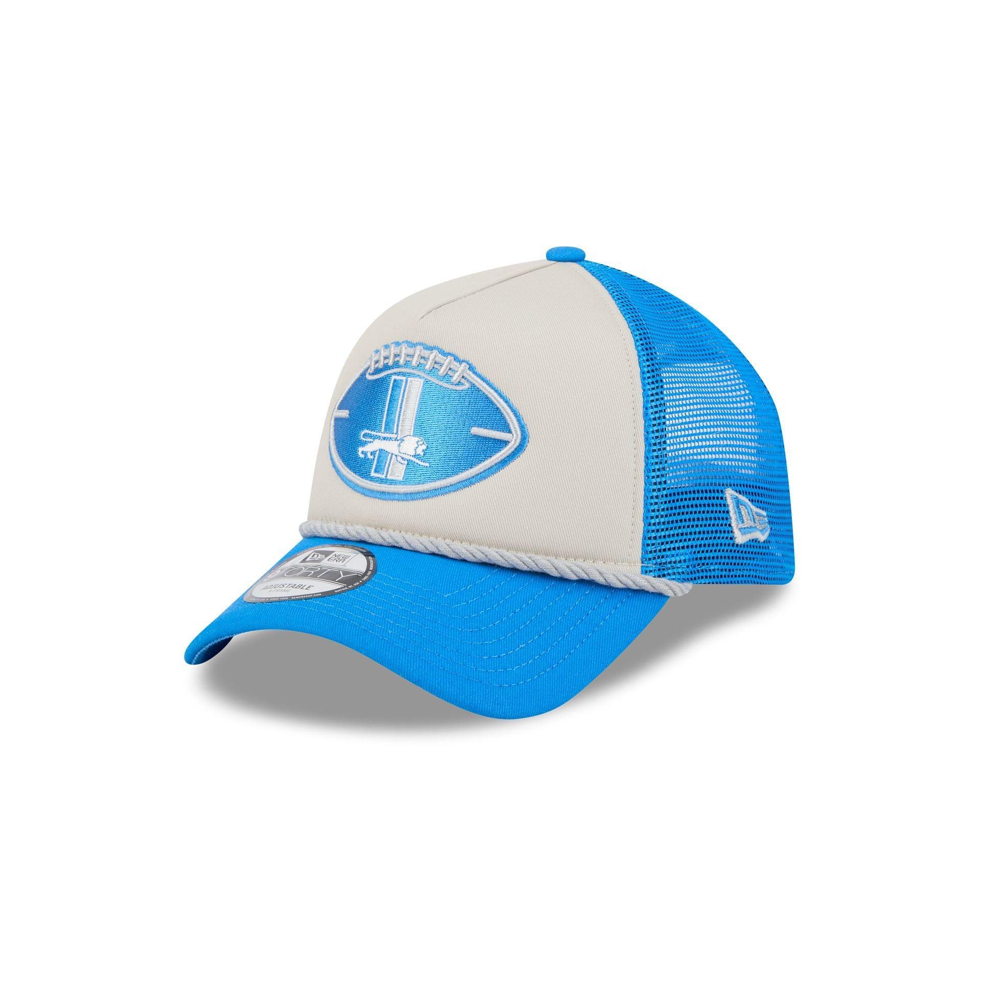 Detroit Lions 2024 Historic Sideline 9FORTY A-Frame Snapback Hat Male Product Image