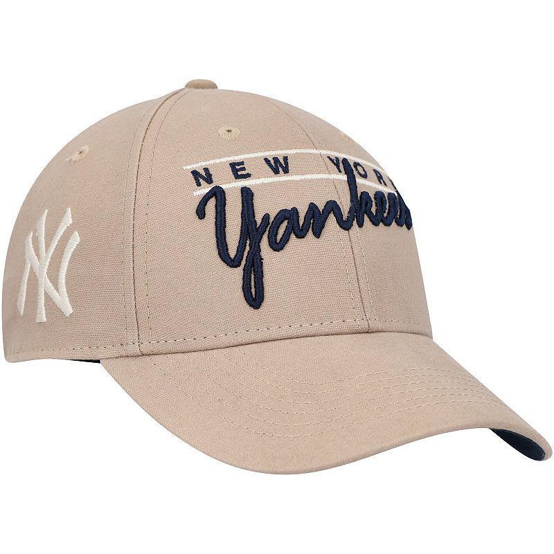 Mens 47 Khaki New York Yankees Atwood MVP Adjustable Hat Product Image