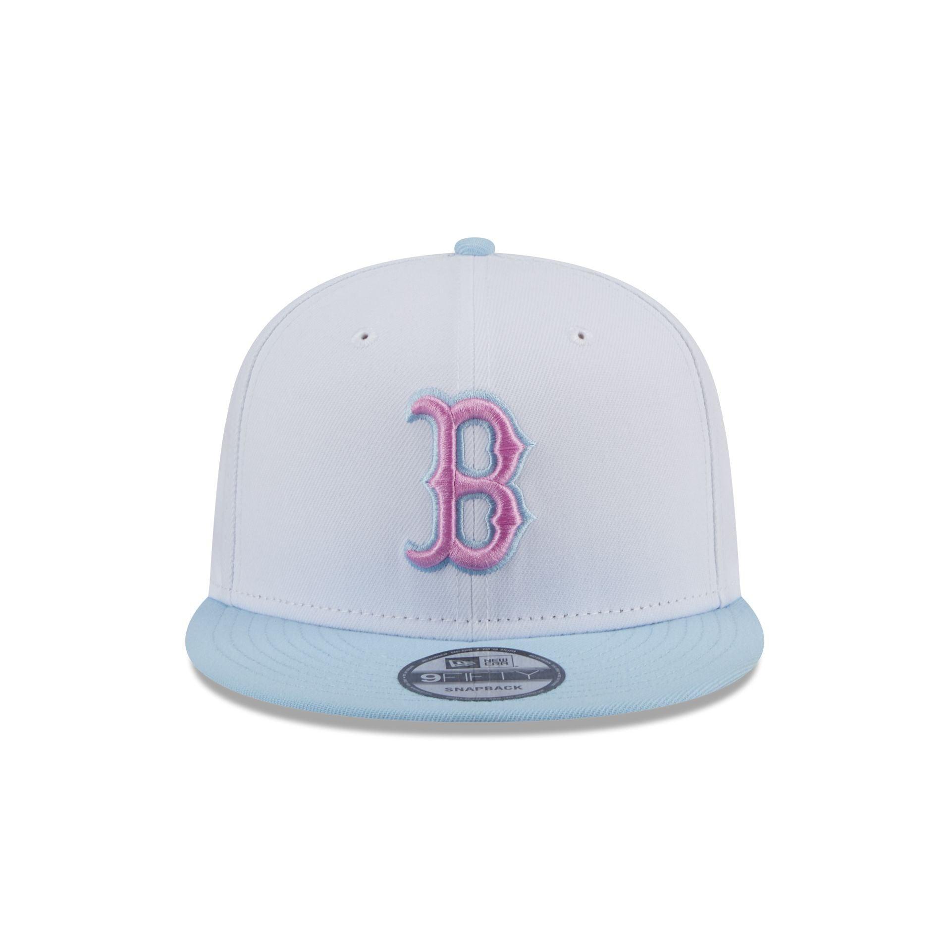 Boston Red Sox Color Pack White 9FIFTY Snapback Hat Male Product Image