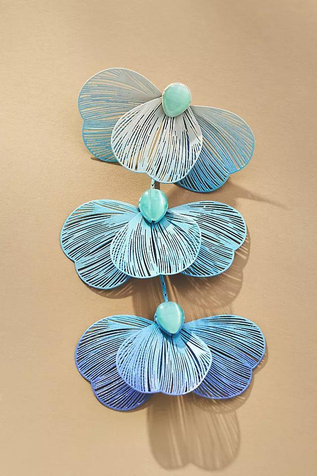 Wire Petals Drop Earrings Product Image