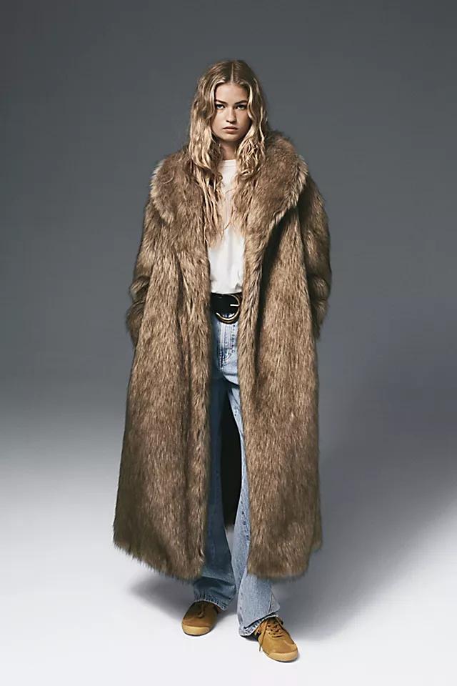 Annice Faux Fur Coat Product Image