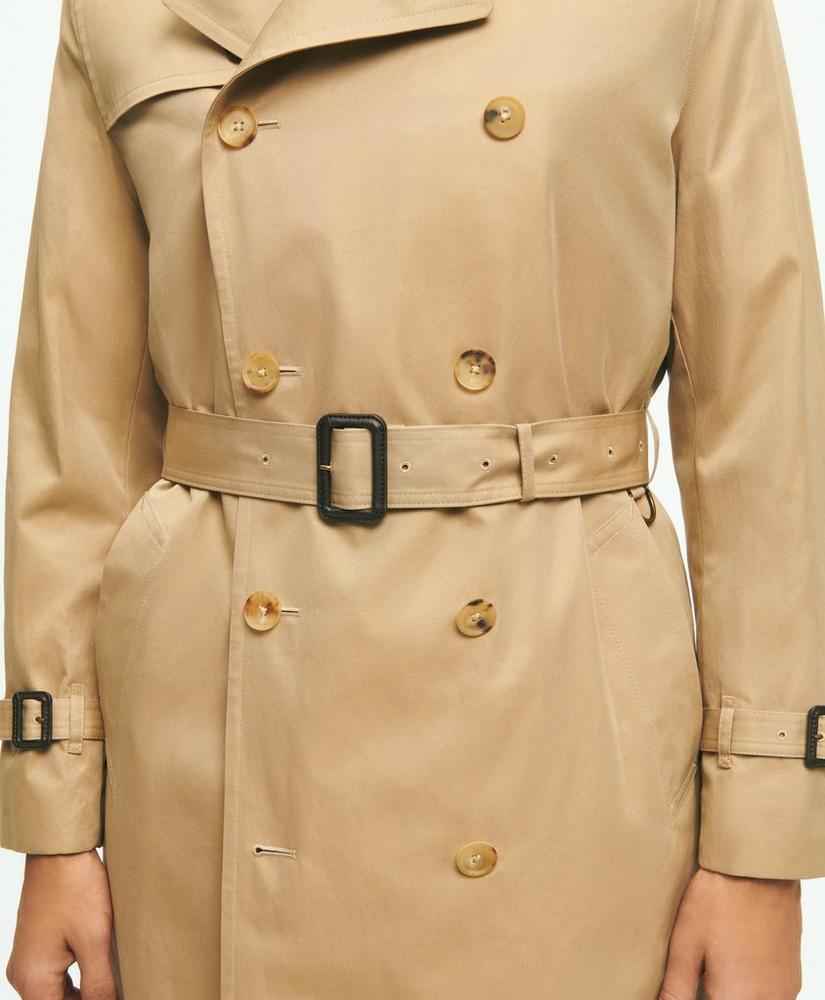 Supima® Cotton Gabardine Trench Coat Product Image