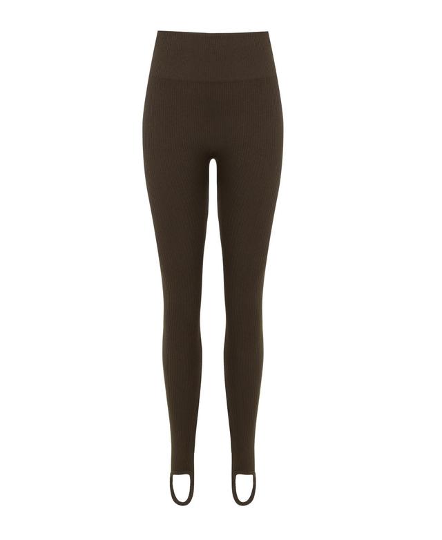 Womens High-Waisted Stirrup Leggings Product Image