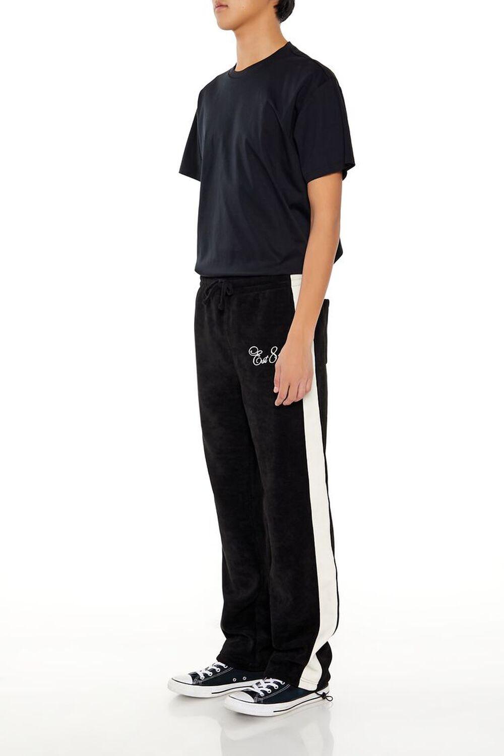 EST 84 Embroidered Sweatpants | Forever 21 Product Image