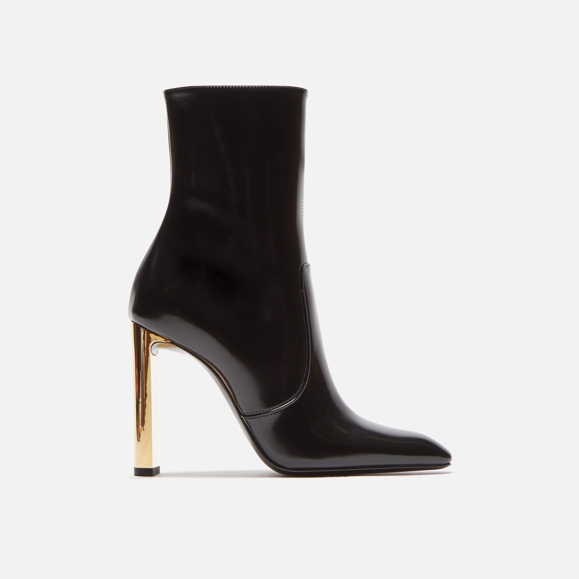 Saint Laurent Auteuil 105 Bootie Spazzolato Noir - Black Female product image