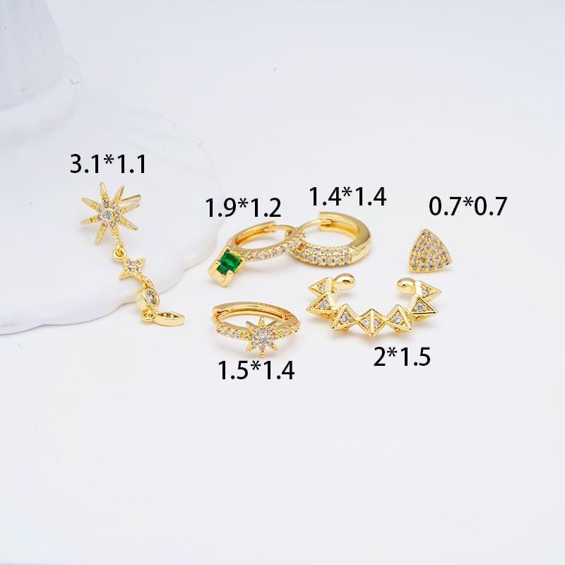 CZ Earring Set Product Image