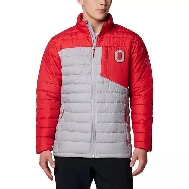 Mens Columbia Gray Ohio State Buckeyes Double Blitz Omni-Heat Infinity Insulated Full-Zip Jacket Product Image