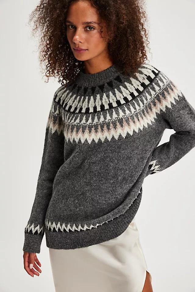 Pendleton Oversized Fair Isle Pullover Sweater Product Image