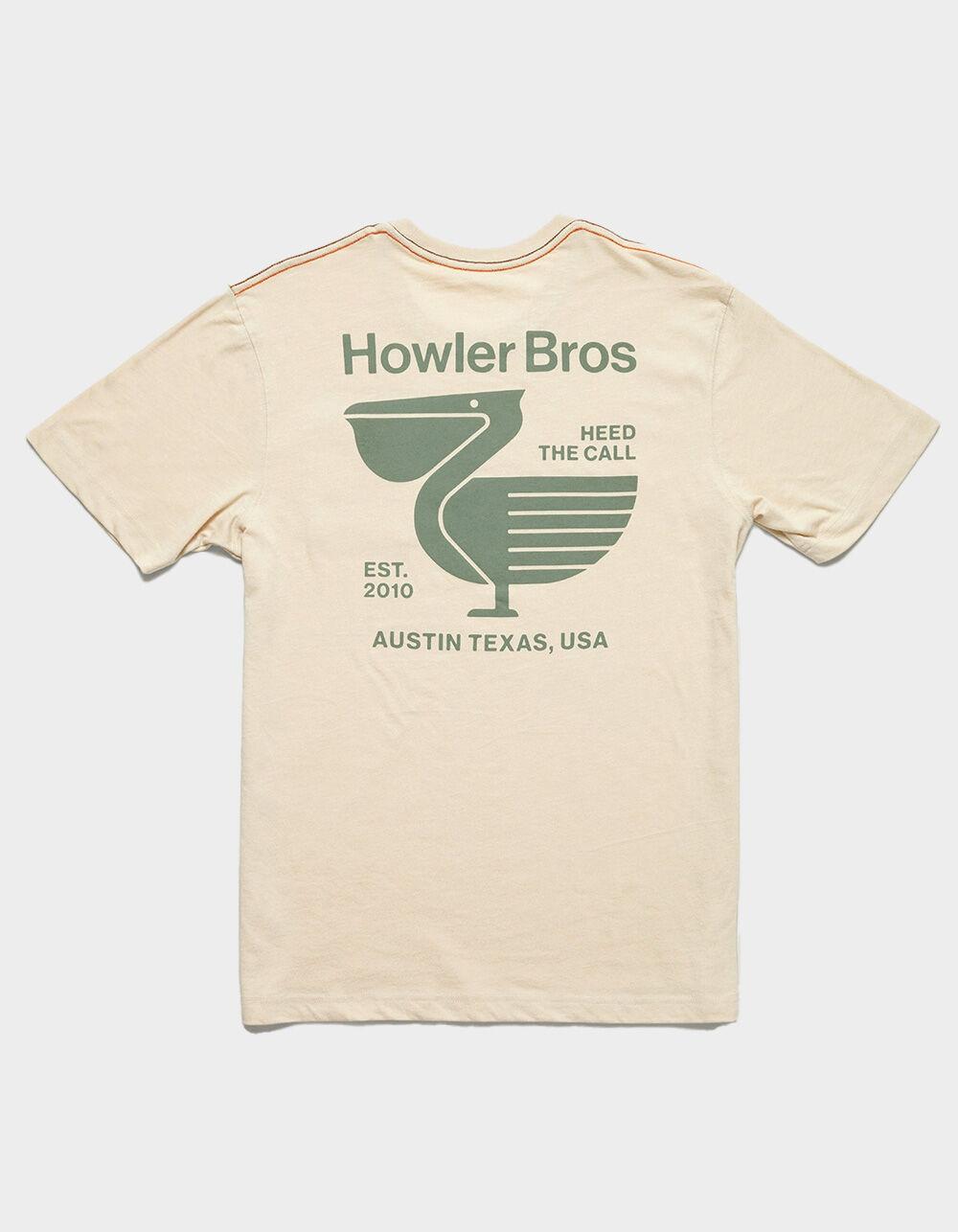 HOWLER BROTHERS Pelican Postage Mens Pocket Tee Product Image