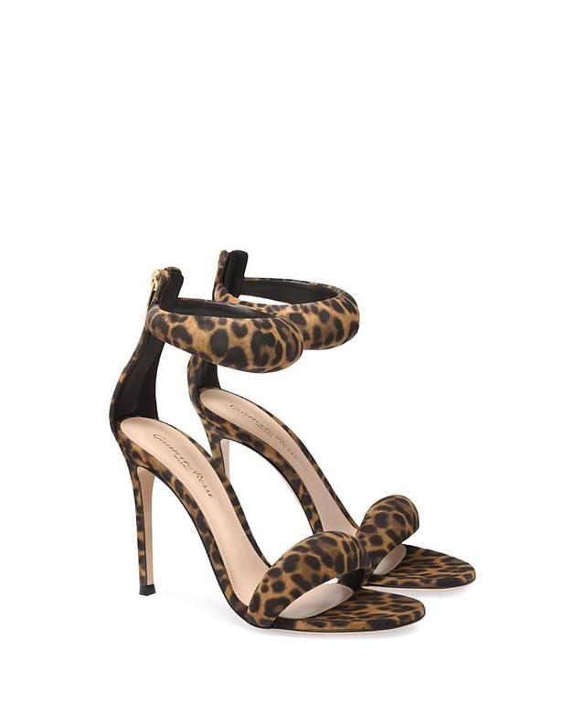 Gianvito Rossi Womens Bijoux Ankle Strap High Heel Sandals Product Image