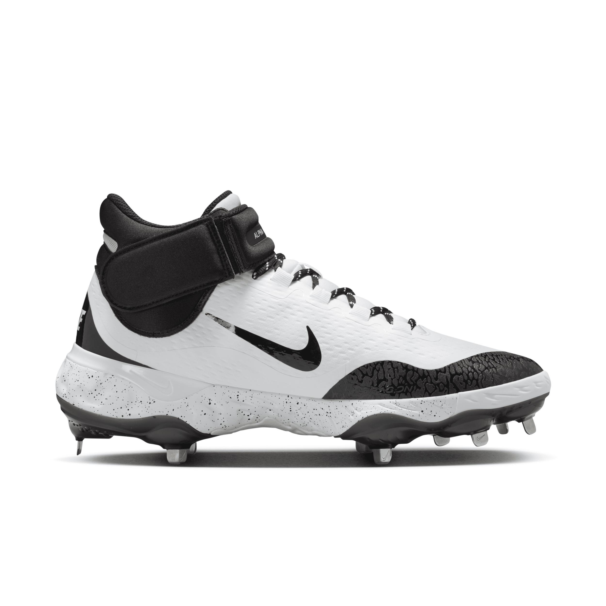 Nike Men's Alpha Huarache Elite 4 Mid Baseball Cleats Product Image