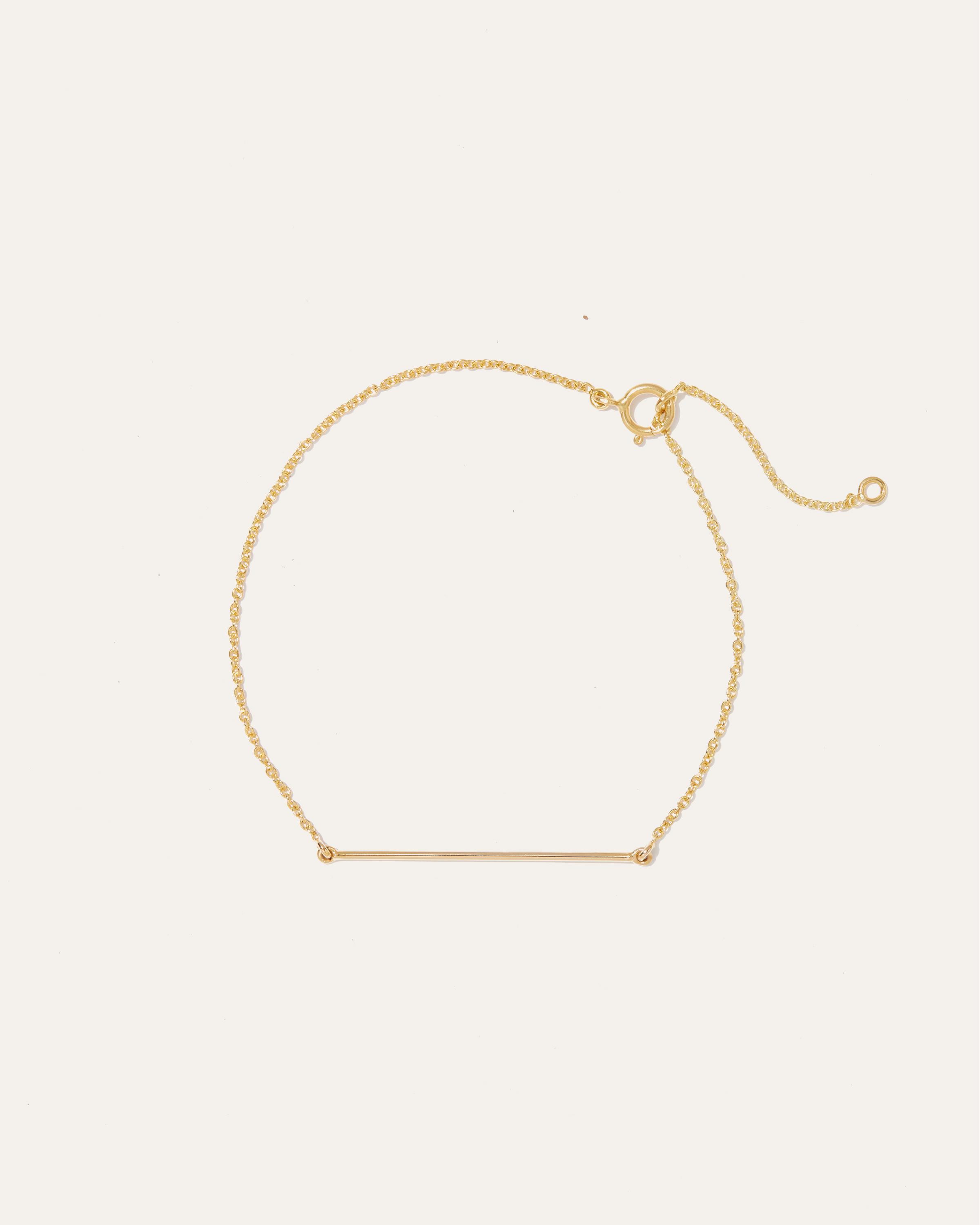 Gold Lariat Bracelet Product Image