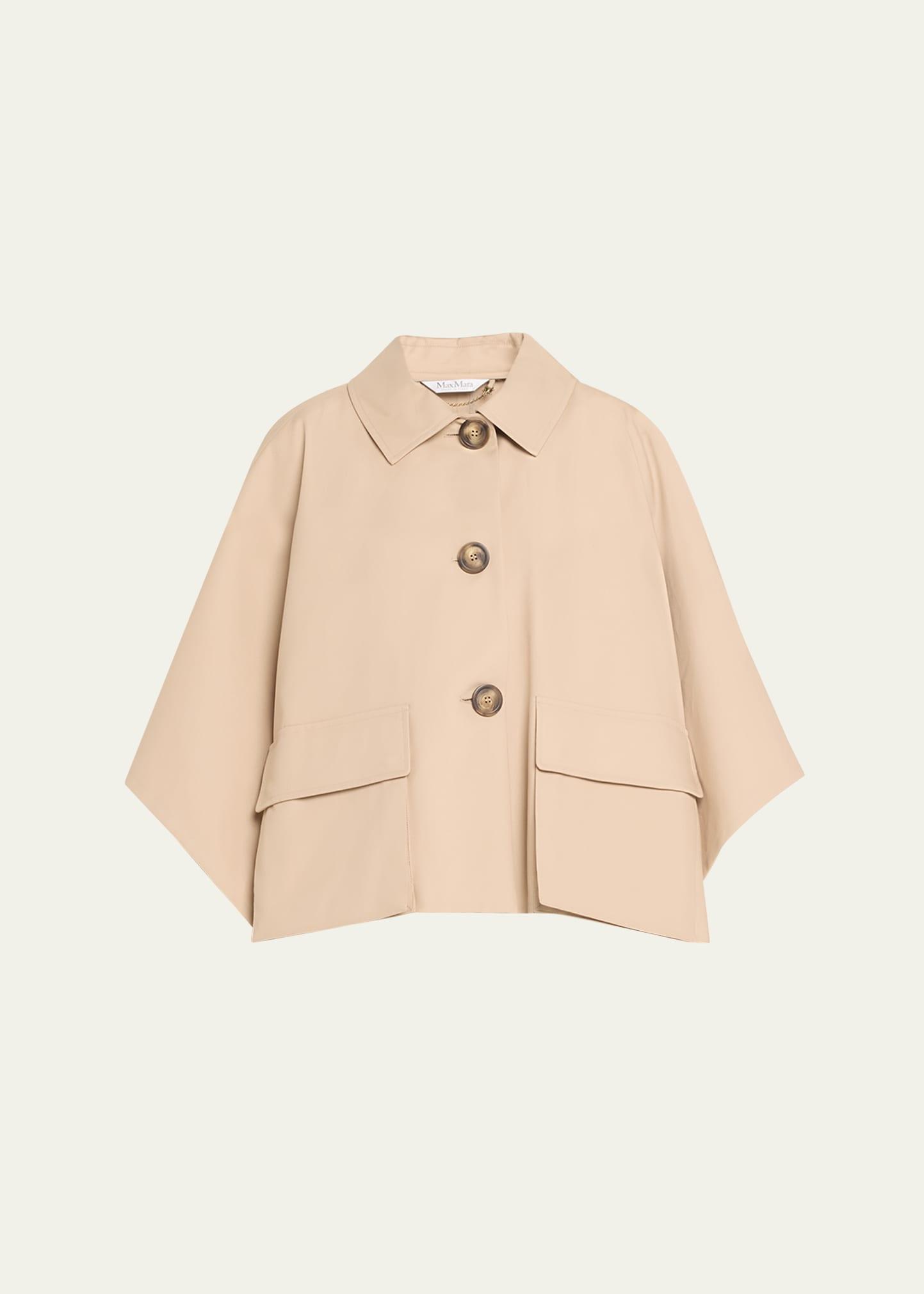 Womens Fred Crop Trench Cape Product Image