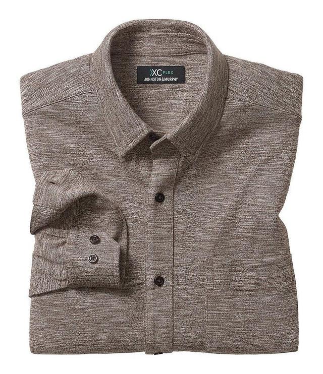 Johnston & Murphy XC Flex Long Sleeve Woven Shirt Product Image