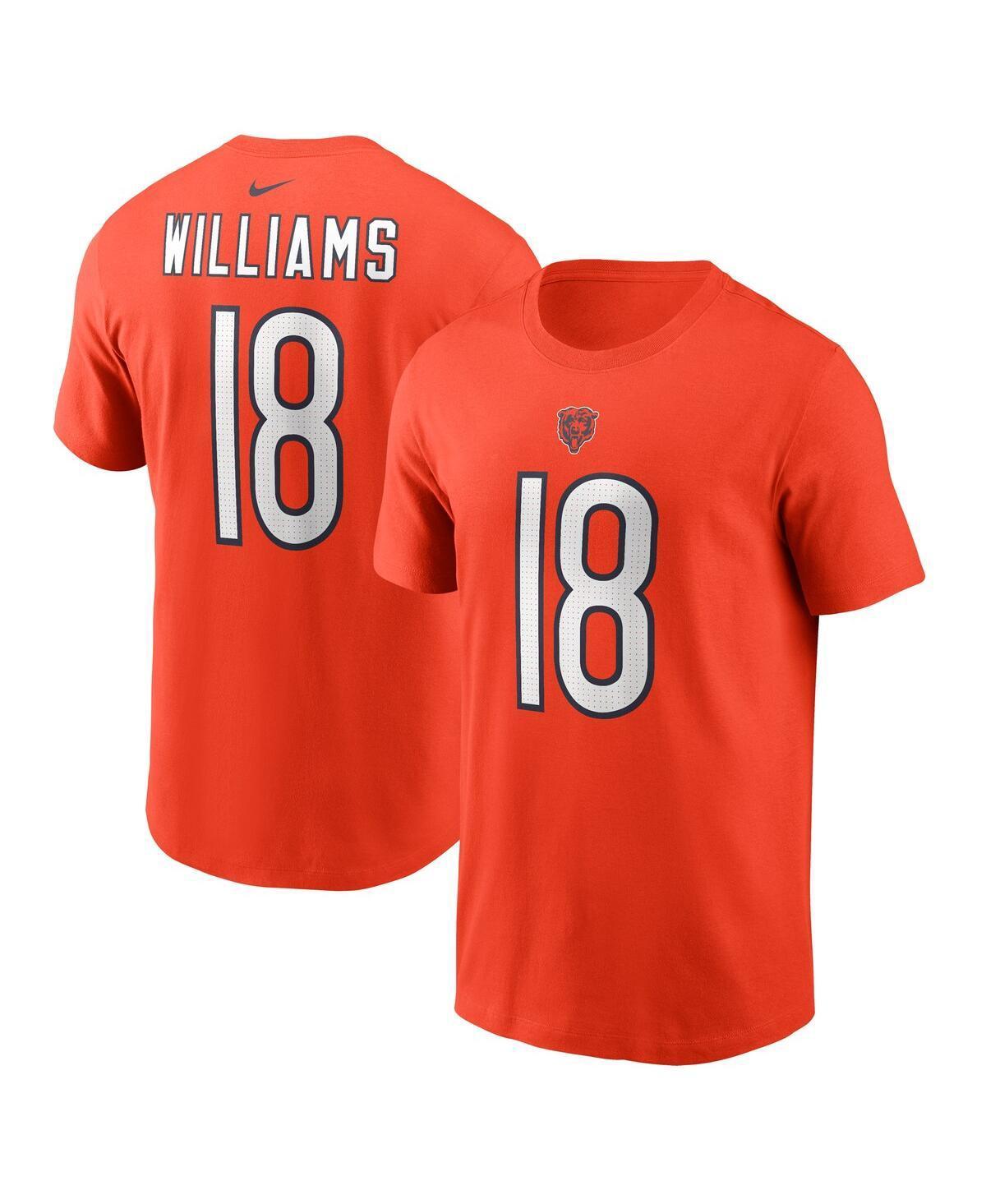 Nike Mens Caleb Williams Chicago Bears 2024 Nfl Draft First Round Pick Fuse Name Number T-Shirt Product Image