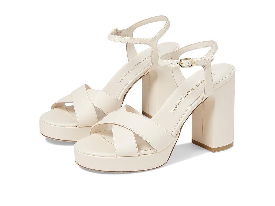 Stuart Weitzman Womens Dayna Crisscross Platform Sandals Product Image