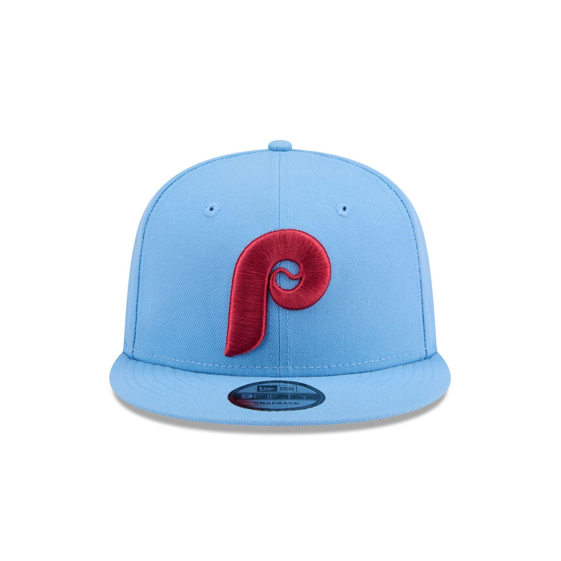 Philadelphia Phillies Sky Blue 9FIFTY Snapback Hat Male Product Image