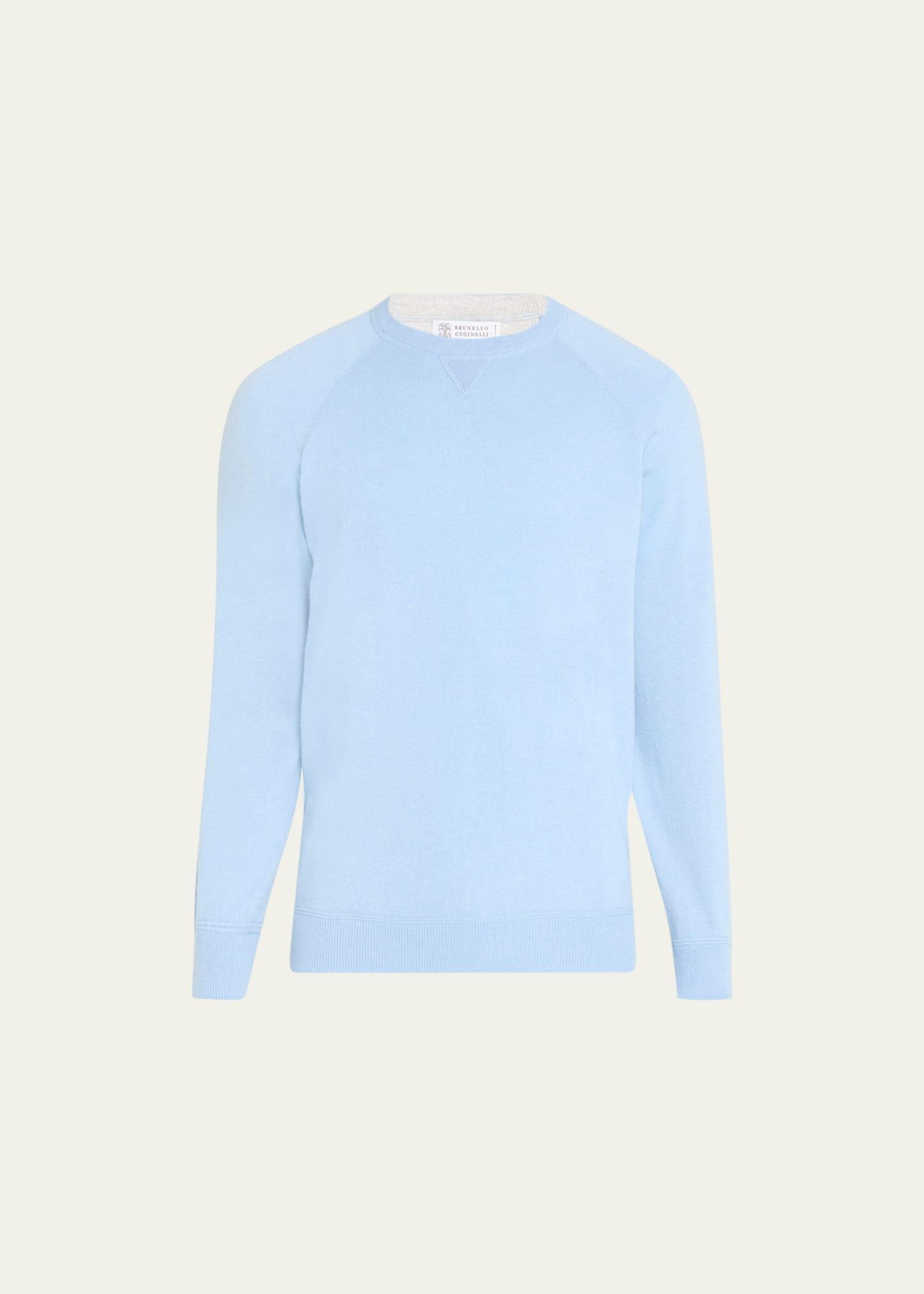 Mens Cashmere Crewneck Sweater Product Image