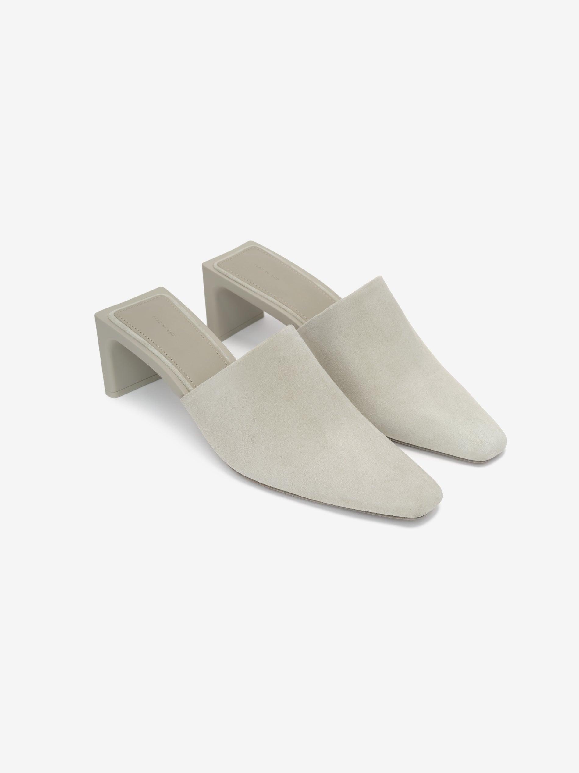 Suede Mule Low Female Product Image