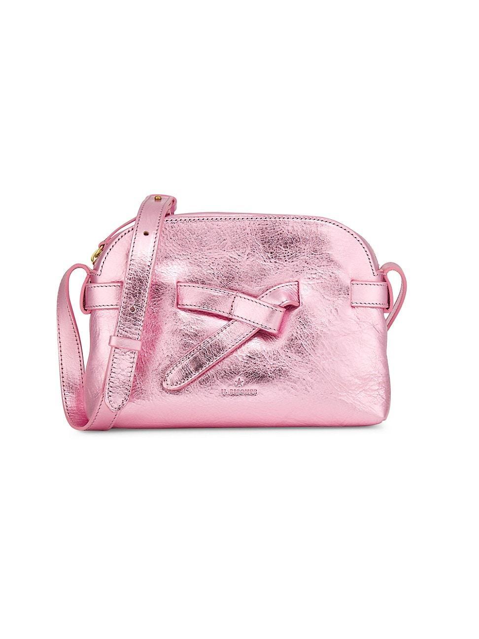 Womens Elisa Leather Crossbody Bag Product Image