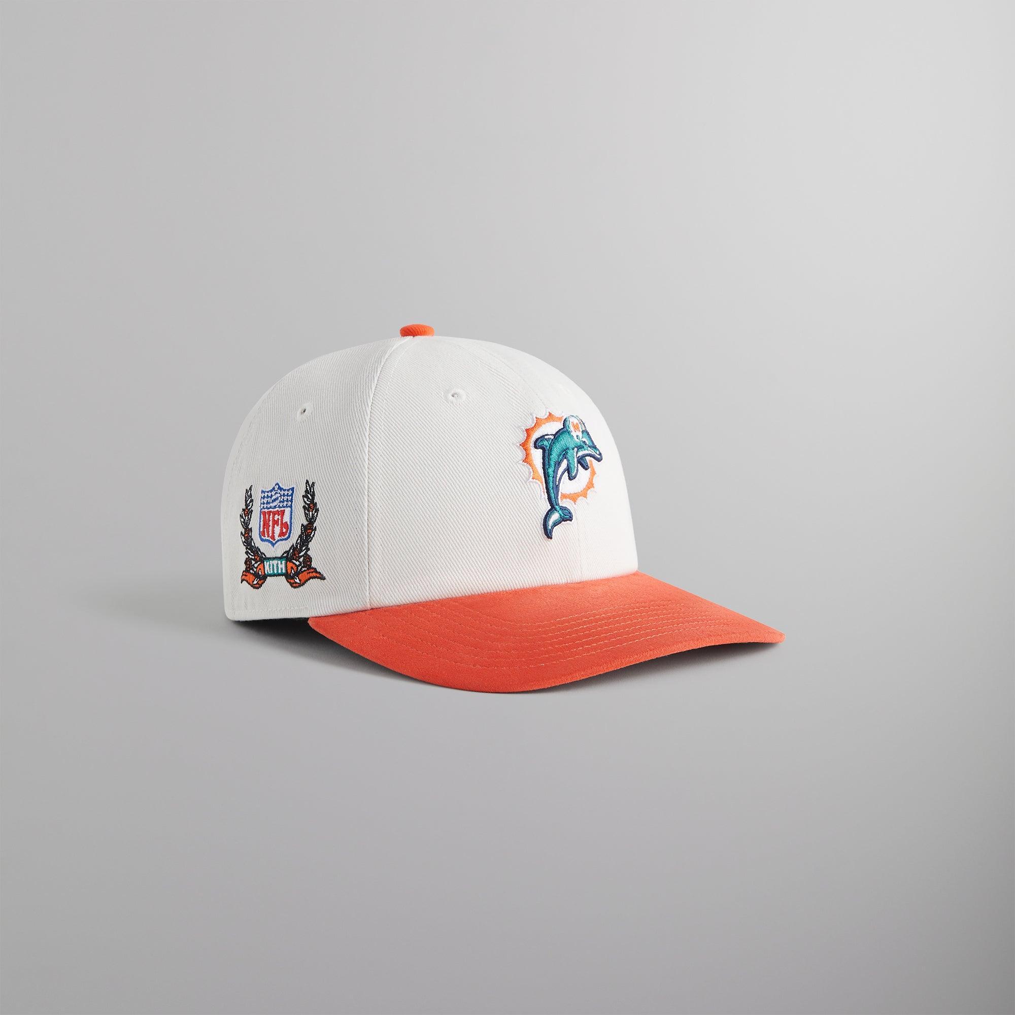 Kith & '47 for the NFL: Miami Dolphins Franchise LS Cap - Clementine Male Product Image