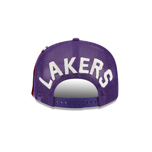 Alpha Industries X Los Angeles Lakers 9FIFTY Snapback Hat Male Product Image