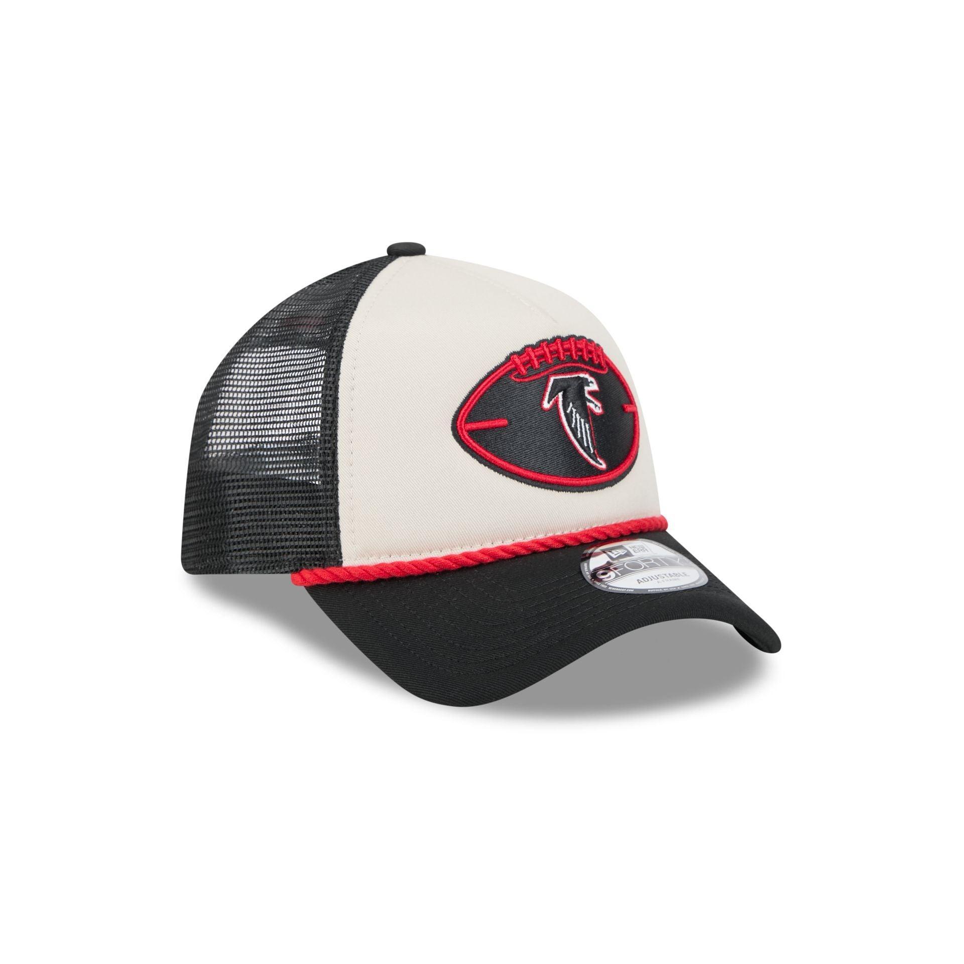 Atlanta Falcons 2024 Historic Sideline 9FORTY A-Frame Snapback Hat Male Product Image