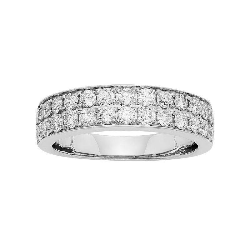 The Regal Collection 1 Carat T.W. IGL Certified Diamond 14k Gold Wedding Ring, Womens White Product Image