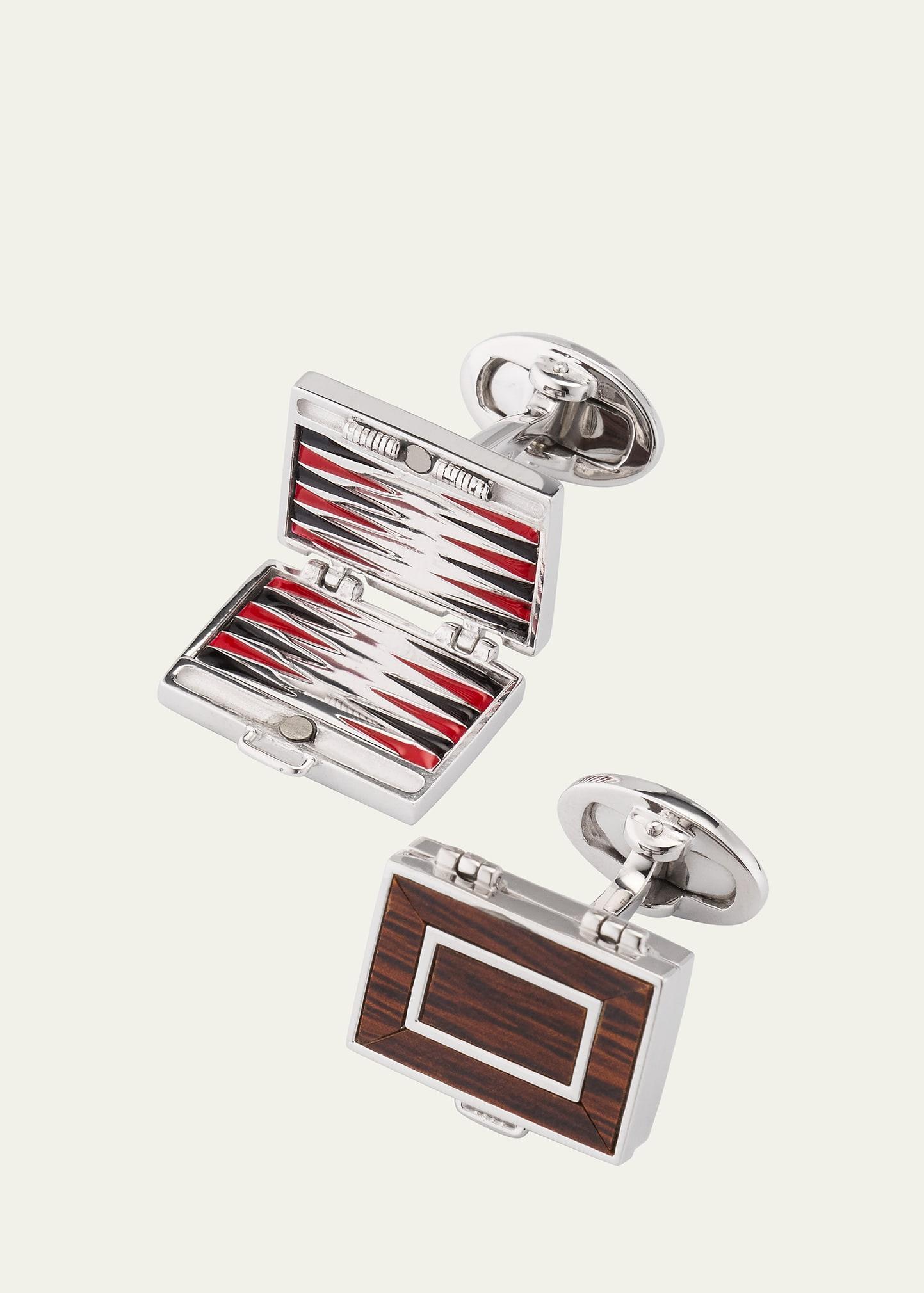 Mens Backgammon Cufflinks Product Image