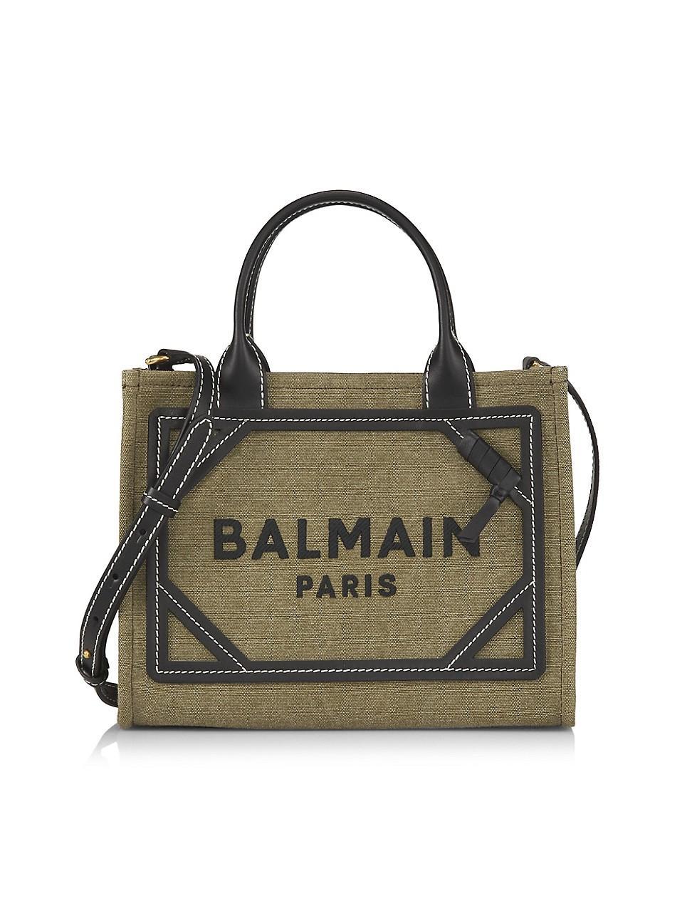 Womens B-Army Canvas Logo Shopper Tote Bag product image